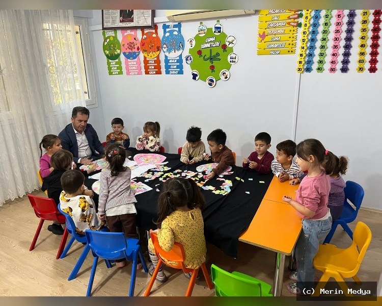Fethiye Müftüsü Kenan Doğru, Minik Kur’an Kursu Öğrencilerini Ziyaret Etti