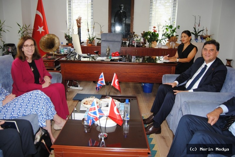 İngiltere Büyükelçisi Jennifer Anderson Fethiye’yi Ziyaret Etti