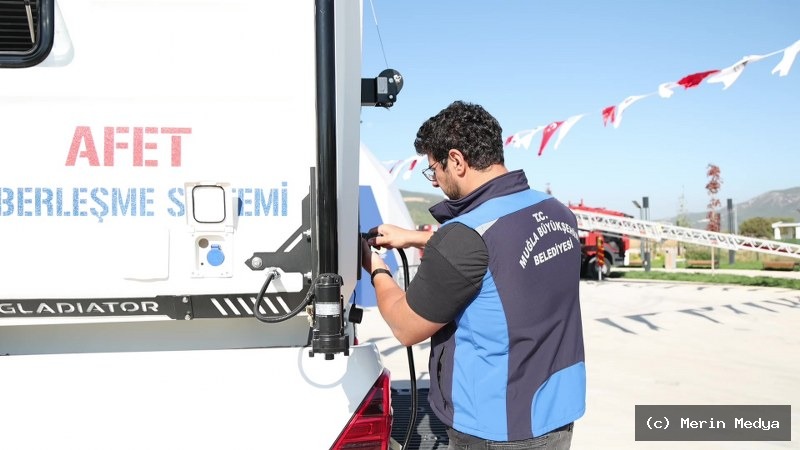Muğla Büyükşehir Belediyesi’nden Mobil Afet Haberleşme Sistemi